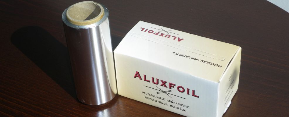 Hojas papel aluminio para mechas Framar Folit 500 uds. 2,7X 27,9cm